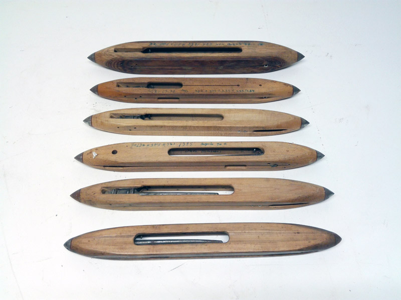 lanzadera telar tejedora telas madera metal larg 37_5-53_5 t10u